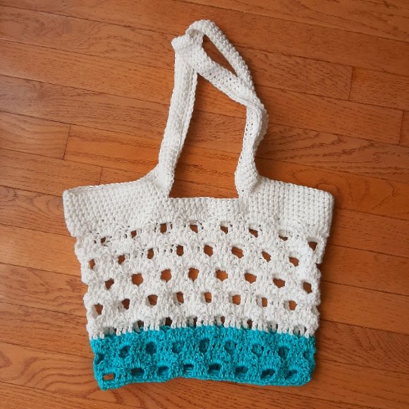 Tote Market Bag Ecofriendly Reusable Grocery Farmers Market French - Picture 2 of 3